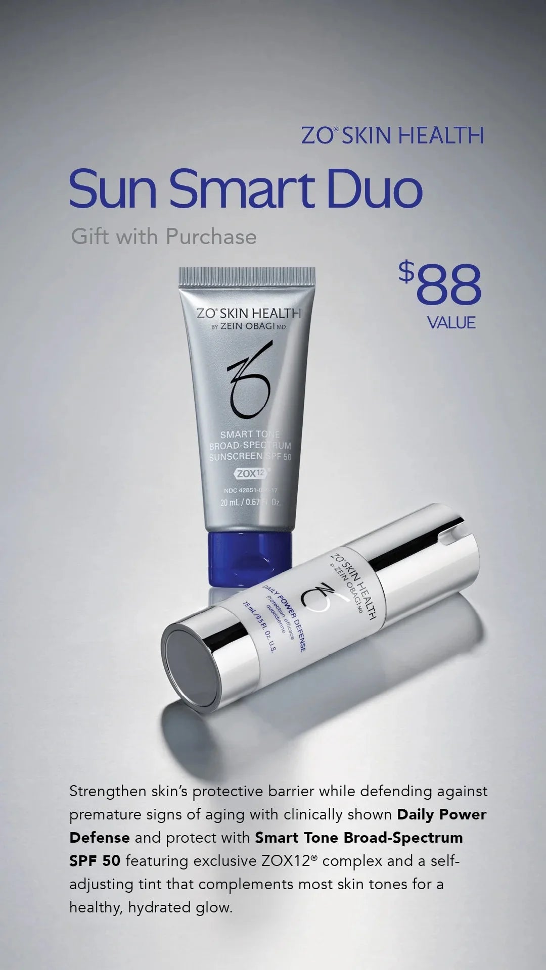 ZO Sun Smart Duo protection